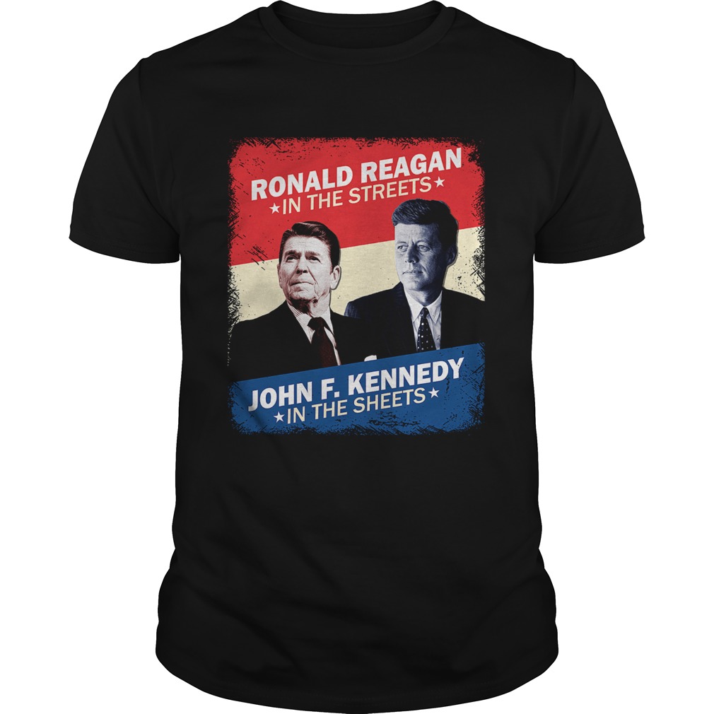 Awesome Ronald ReaganJFK shirt