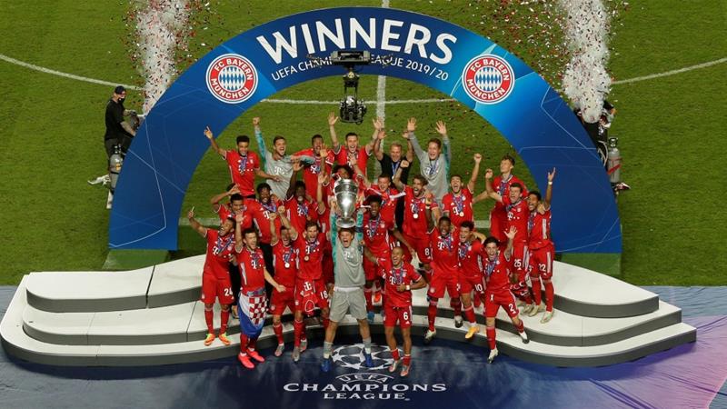 Bayern Munich beats Paris Saint-Germain to win the Champions League