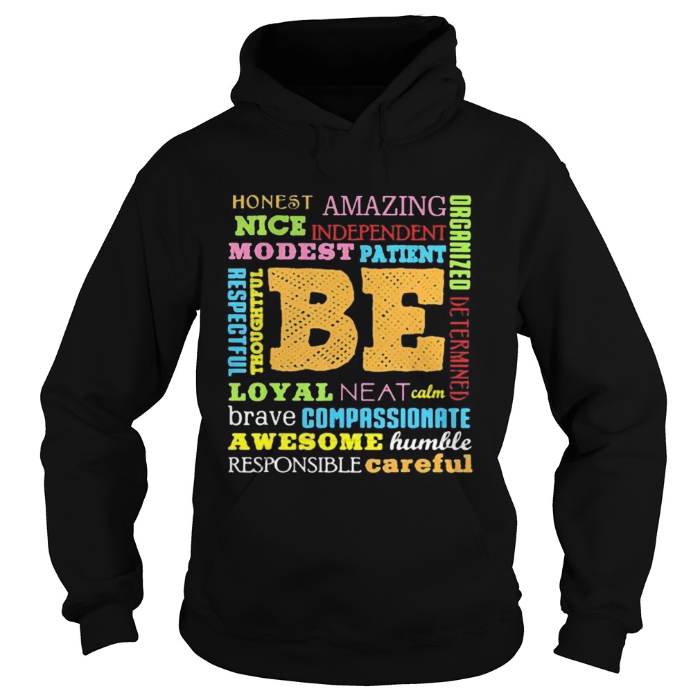 Be Awesome Word Cloud Growth Mindset Teacher Power of Yet Hoodie
