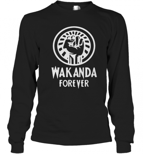 Black Panther Rip Chadwick Boseman Wakanda Forever Black Lives Matter T-Shirt Long Sleeved T-shirt 