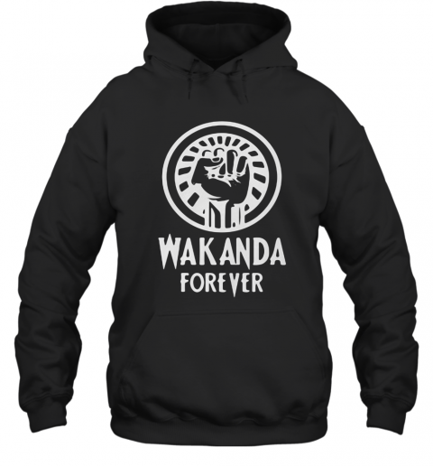Black Panther Rip Chadwick Boseman Wakanda Forever Black Lives Matter T-Shirt Unisex Hoodie
