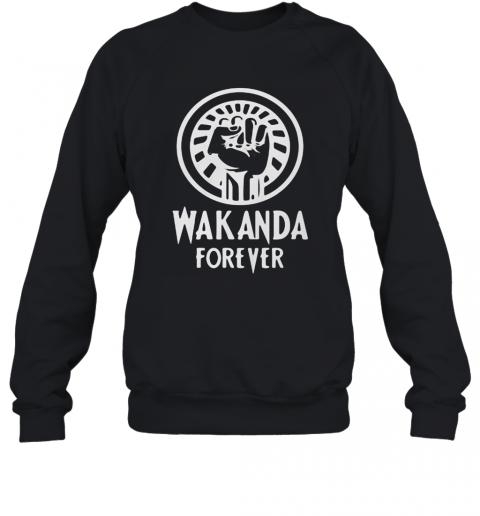 Black Panther Rip Chadwick Boseman Wakanda Forever Black Lives Matter T-Shirt Unisex Sweatshirt