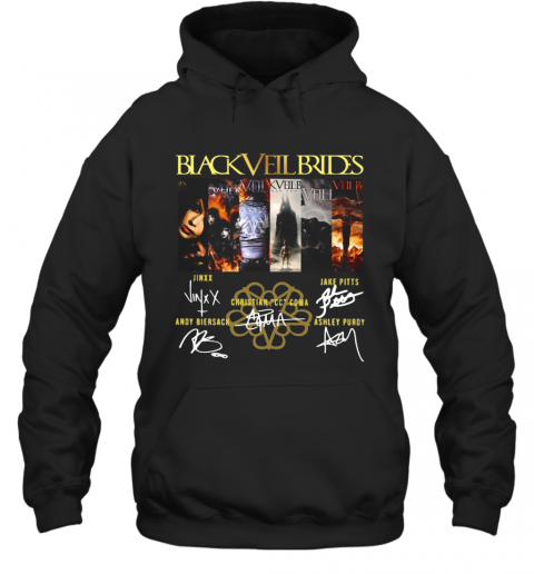 Black Veilbrides Signatures T-Shirt Unisex Hoodie