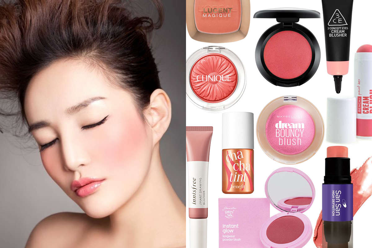 Blusher is all you need on a summer’s day