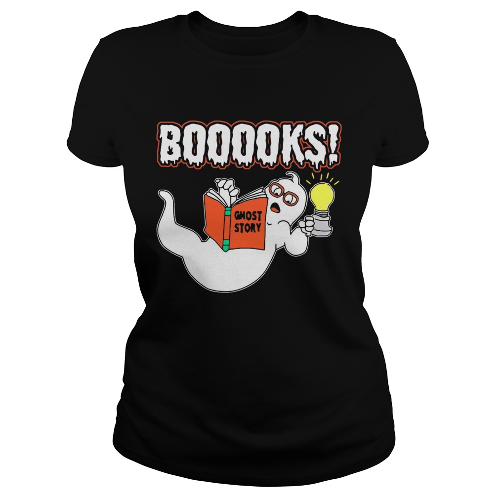 Booooks Ghost Story Halloween Classic Ladies