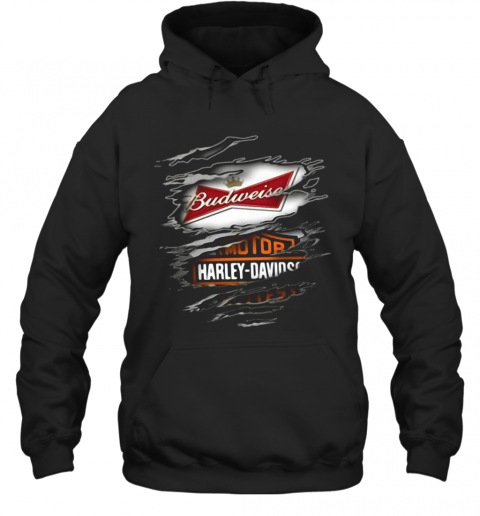 Budweiser Harley Davidson T-Shirt Unisex Hoodie