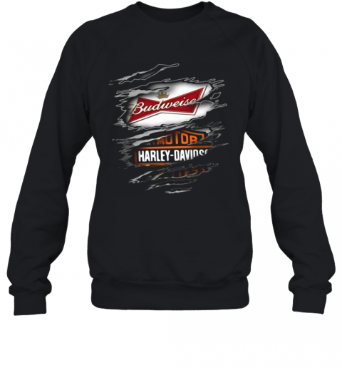 Budweiser Harley Davidson T-Shirt Unisex Sweatshirt