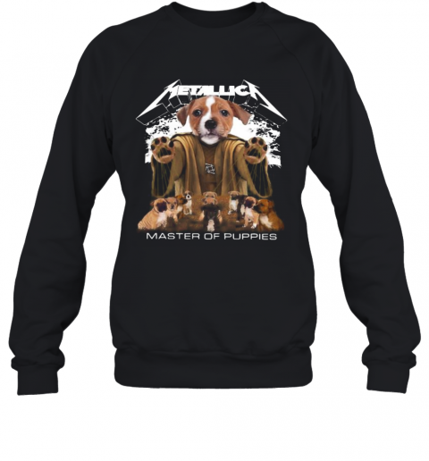 Bull Terrier Metallica Master Of Puppies T-Shirt Unisex Sweatshirt