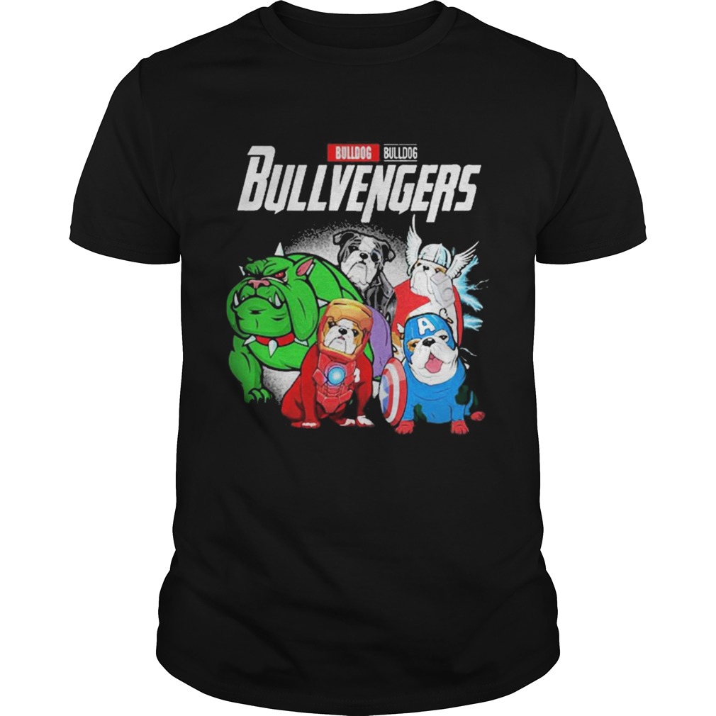 Bulldog Bullvengers Avengers Endgame shirt