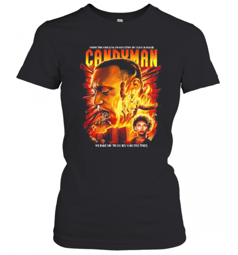 Candyman Fire Movie Poster T-Shirt Classic Women's T-shirt