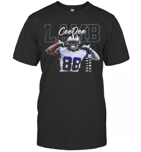 Ceedee Lamb Dallas Cowboys 88 Football T-Shirt