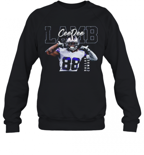 Ceedee Lamb Dallas Cowboys 88 Football T-Shirt Unisex Sweatshirt