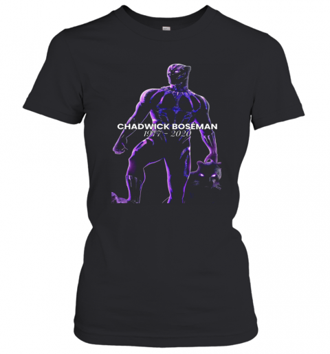 Chadwick Boseman R.I.P To The Black Panther Wakanda Forever T-Shirt Classic Women's T-shirt