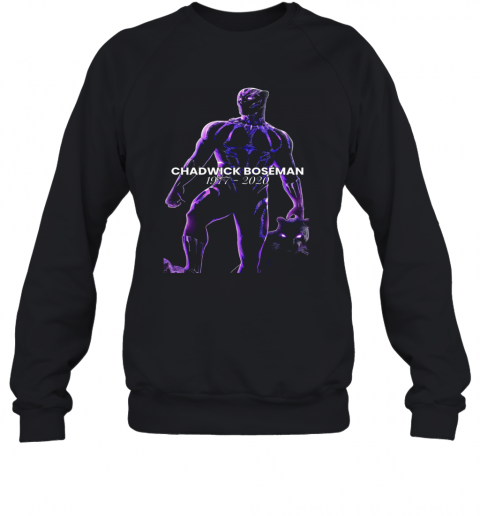 Chadwick Boseman R.I.P To The Black Panther Wakanda Forever T-Shirt Unisex Sweatshirt