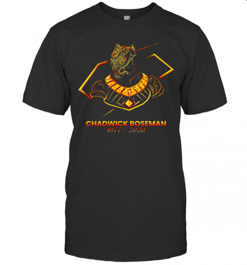 Chadwick Boseman Thank You For The Memories Signature T-Shirt