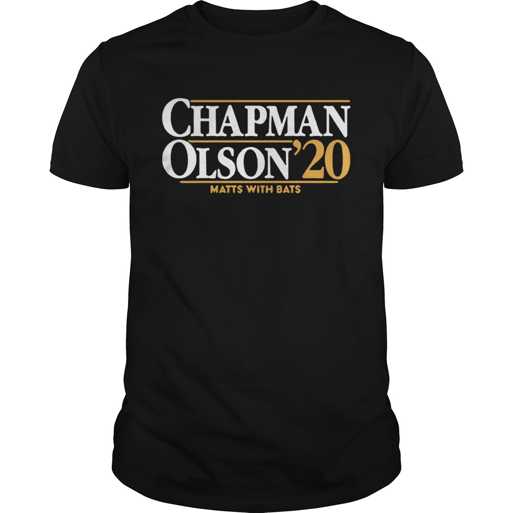 Chapman Olson 2020 Matts With Bats shirt