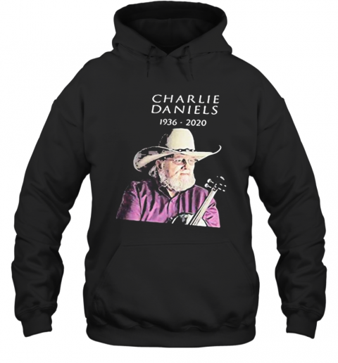 Charlie Daniels Playing Guitar 1936 2020 T-Shirt Unisex Hoodie