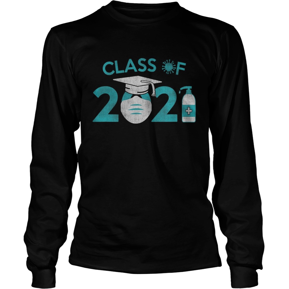 Class of 2021 Facemask Meme Senior 2021 Long Sleeve