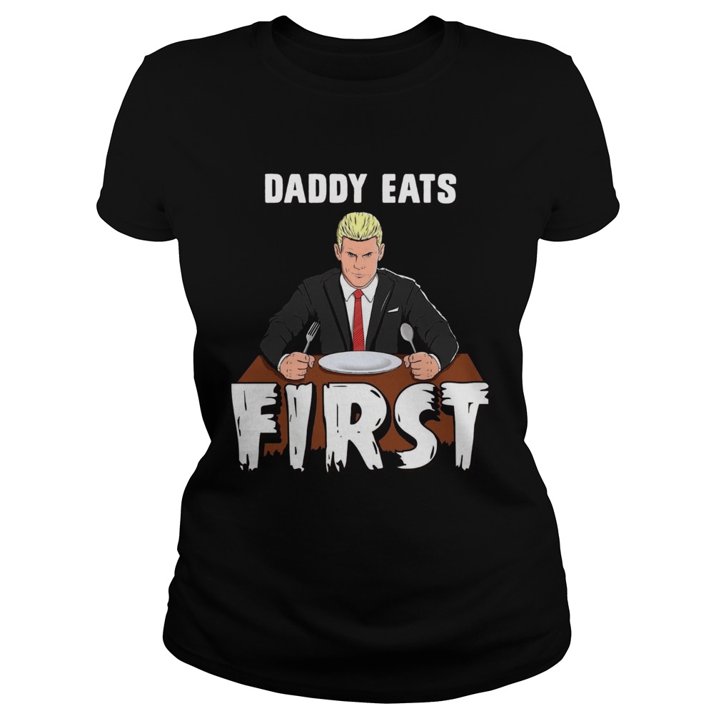 Cody Rhodes Daddy Eats First Halloween Classic Ladies