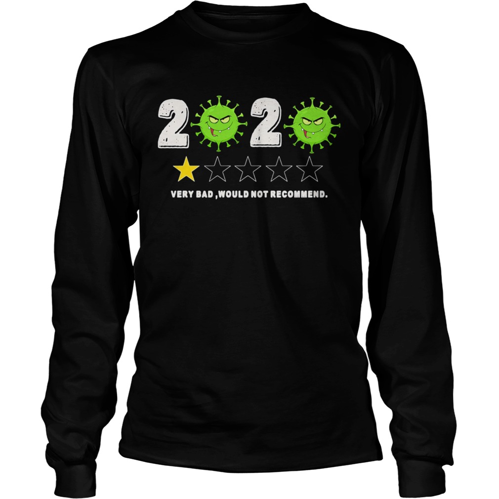 Coronavirus 2020 Very Bad Would Not Recommend Long Sleeve