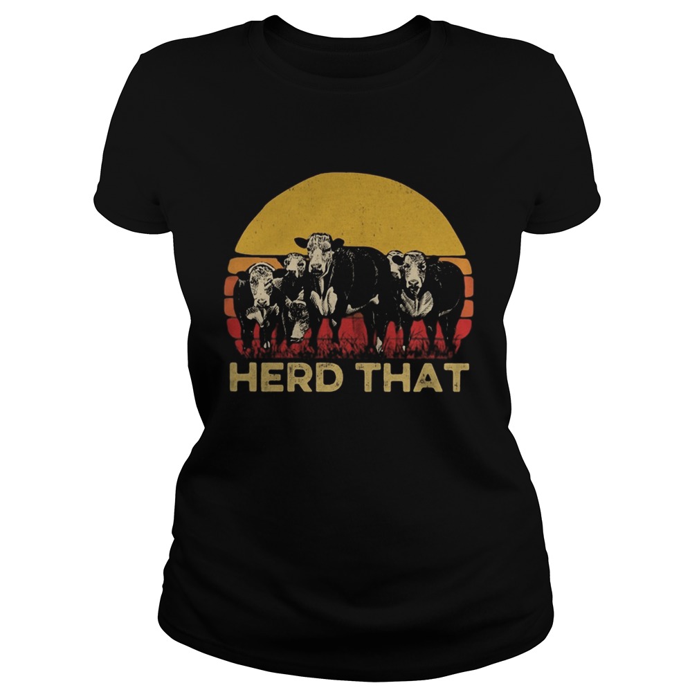 Cow Herd that Vintage retro Classic Ladies