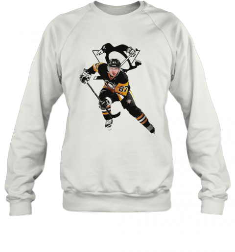 Crosby 87 Pittsburgh Penguins Hockey Team T-Shirt Unisex Sweatshirt