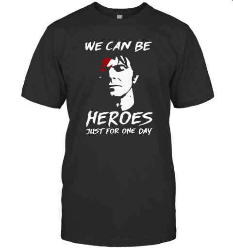 David Bowie We Can Be Heroes Just For One Day T-Shirt