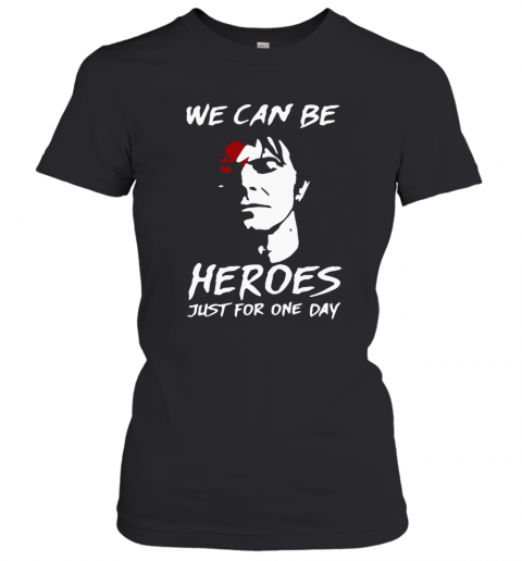 David Bowie We Can Be Heroes Just For One Day T-Shirt Classic Women's T-shirt