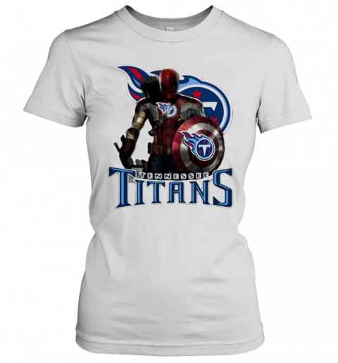 Deadpool Tennessee Titans Logo T-Shirt Classic Women's T-shirt