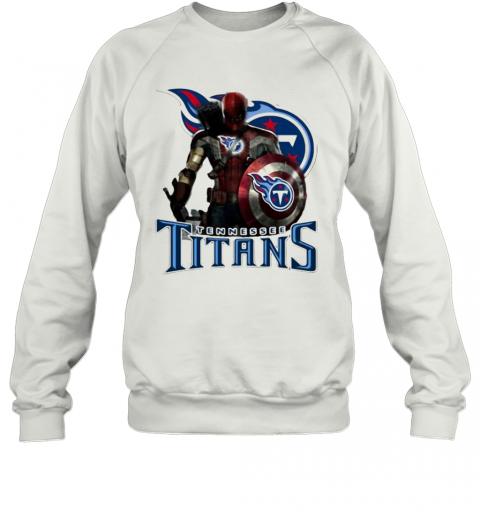 Deadpool Tennessee Titans Logo T-Shirt Unisex Sweatshirt