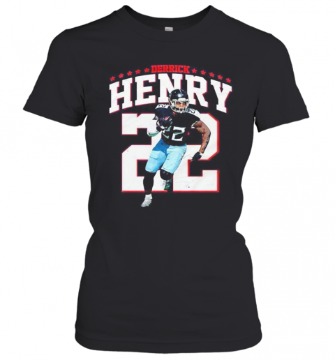 Derrick Henry 22 Tennessee Titans Football T-Shirt Classic Women's T-shirt