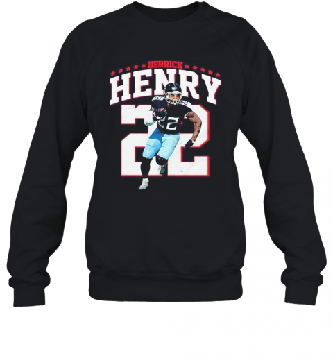Derrick Henry 22 Tennessee Titans Football T-Shirt Unisex Sweatshirt