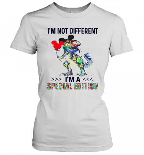 Dinosaurs T Rex I'M Not Different I'M A Special Edition T-Shirt Classic Women's T-shirt