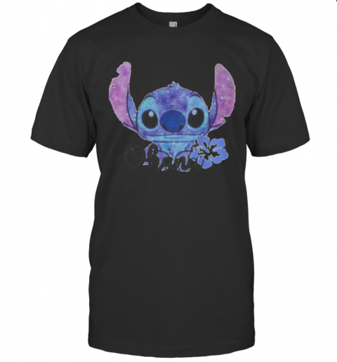 Disney Stitch Ohana Flower T-Shirt