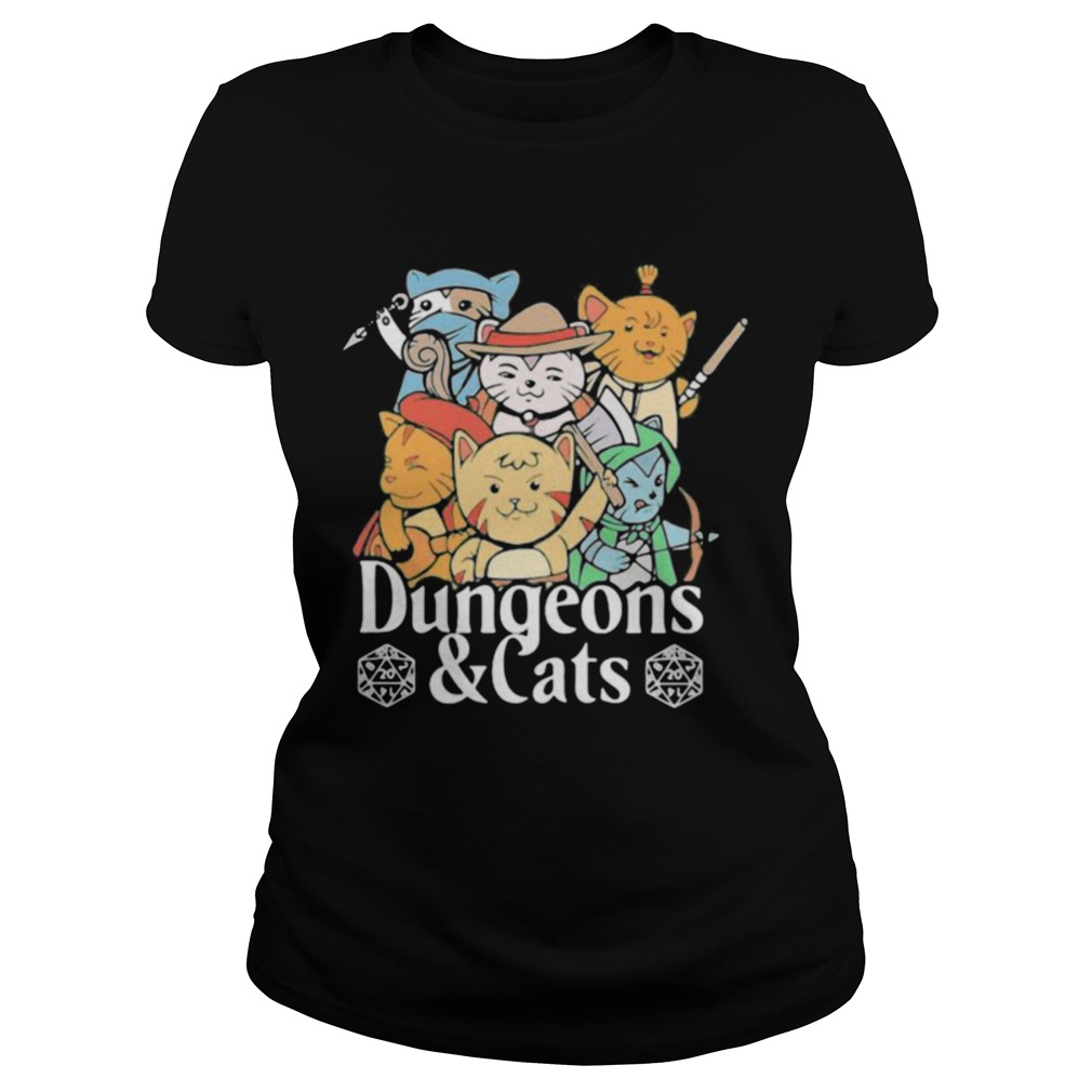 Dungeons And Cats Game Characters Art Classic Ladies