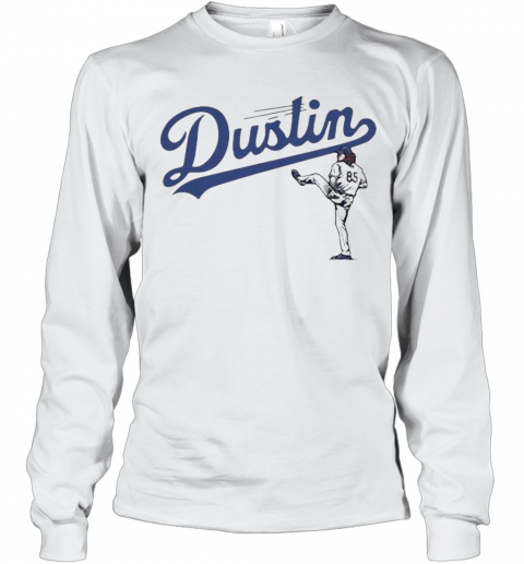Dustin May Los Angeles Dodgers Baseball T-Shirt Long Sleeved T-shirt 