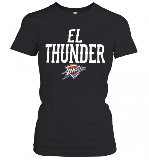 El Oklahoma City Thunder Basketball T-Shirt Classic Women's T-shirt