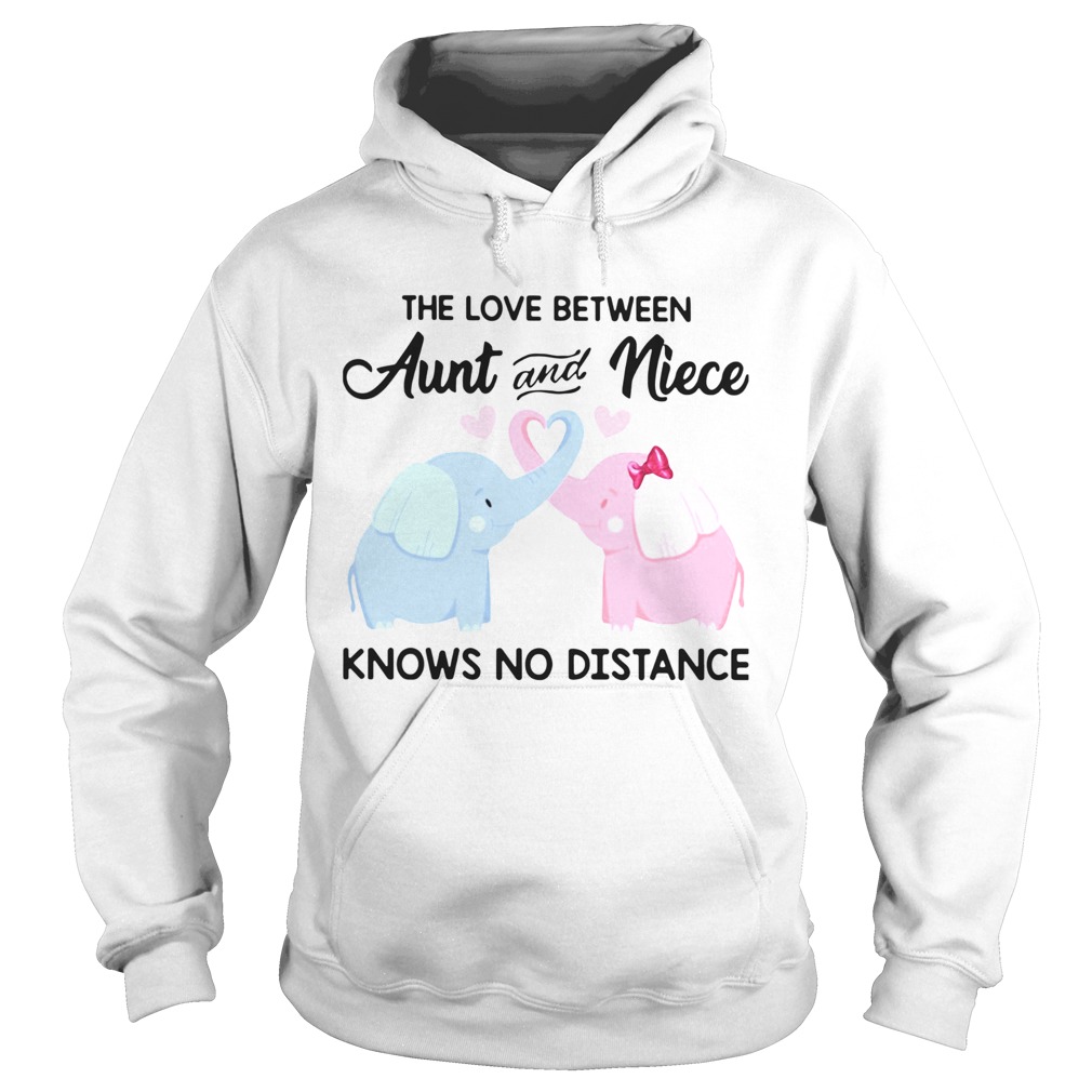 Elephant The Love Between Aunt And Niece Knows No Distance Hoodie