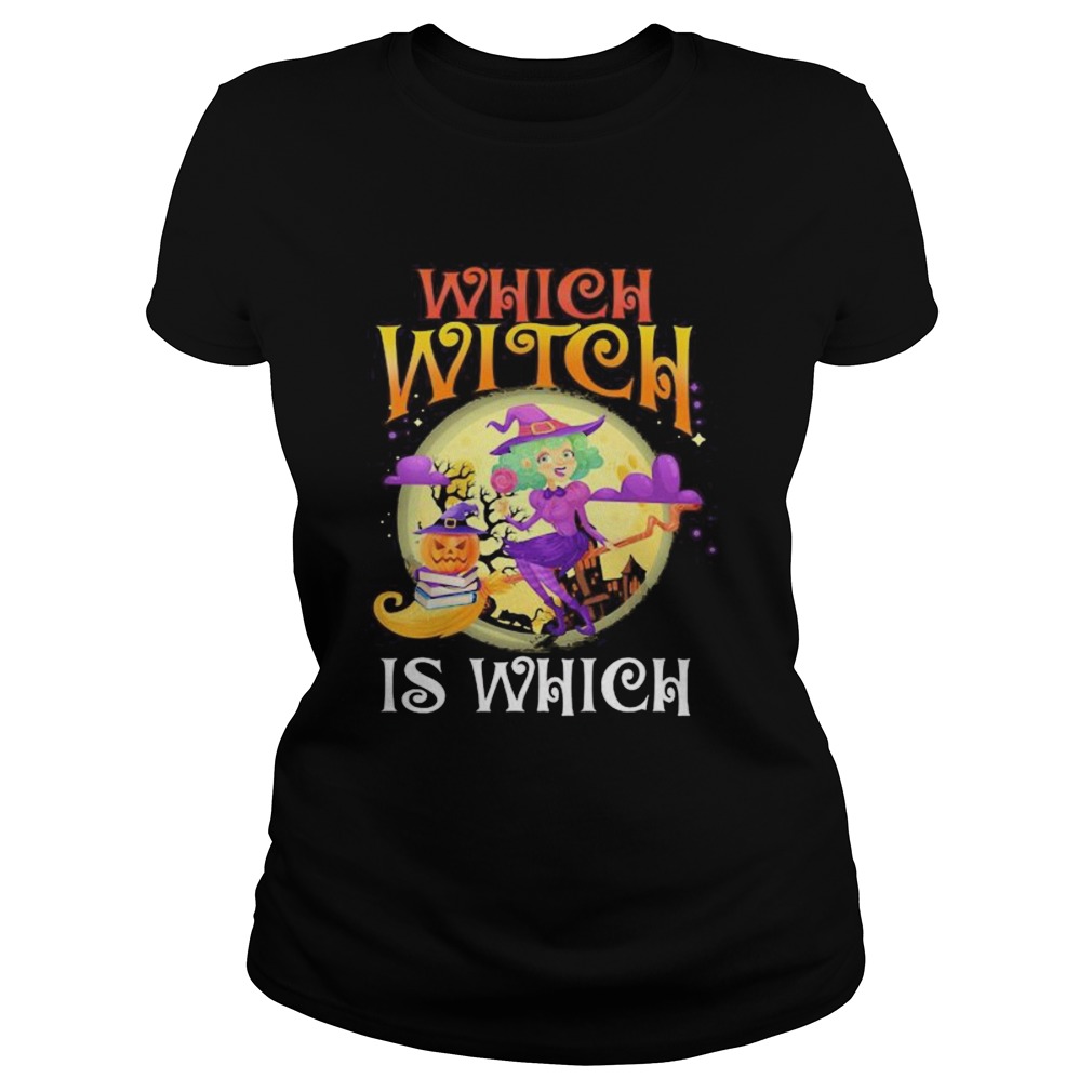 English teacher Which witch is which Halloween Classic Ladies