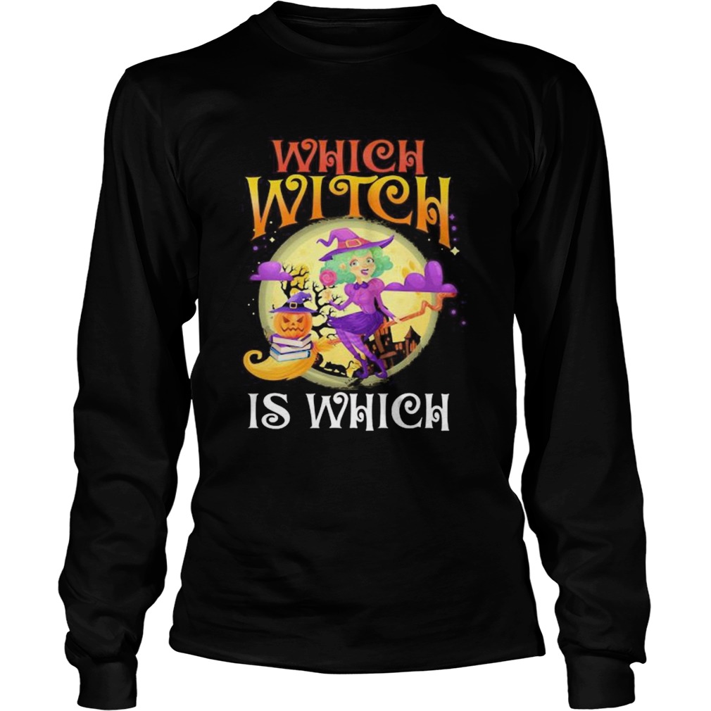 English teacher Which witch is which Halloween Long Sleeve