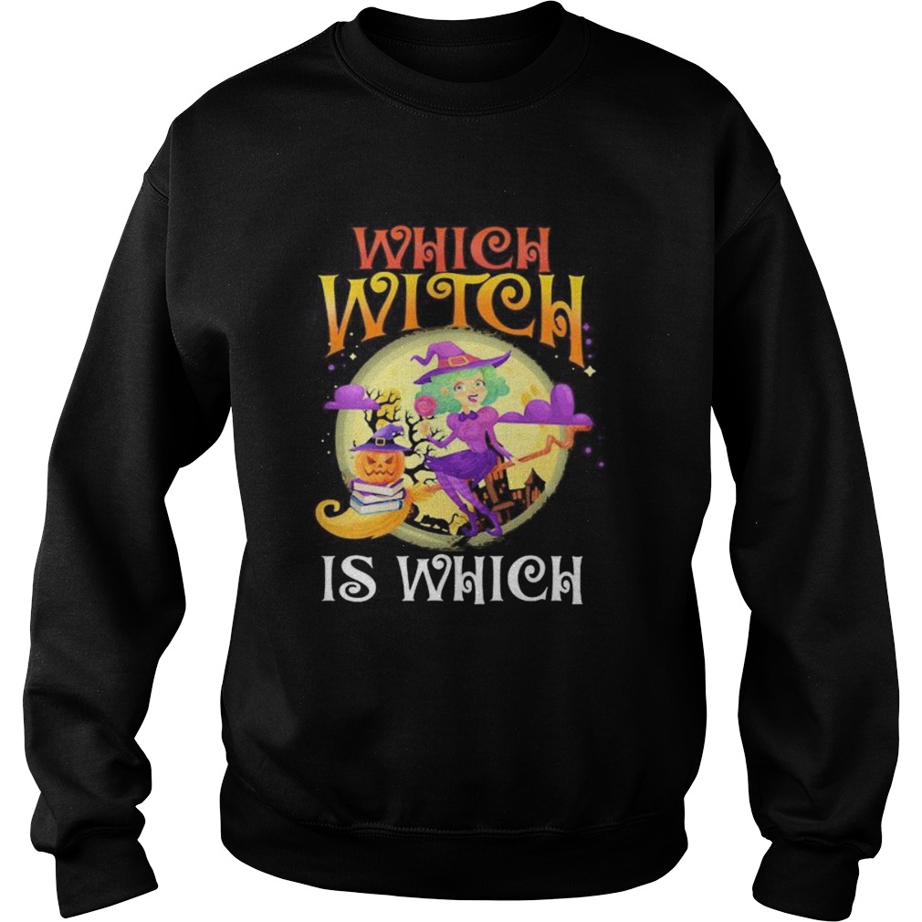 English teacher Which witch is which Halloween Sweatshirt