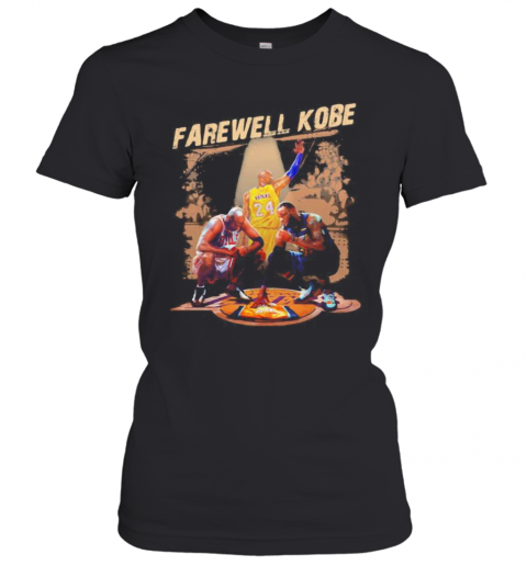 Farewell Kobe Bryant Michael Jordan And Lebron James T-Shirt Classic Women's T-shirt