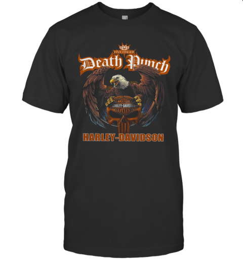 Five Finger Death Punch Harley Davidson T-Shirt