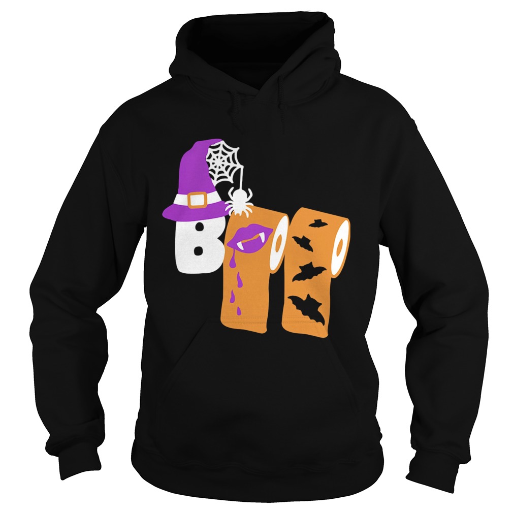 Funny Boo Witch Toilet Halloween Hoodie