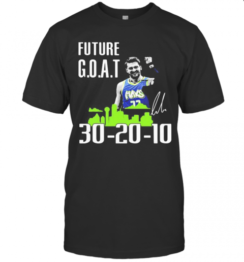 Future Goat Dallas Mavericks Basketball Signature T-Shirt