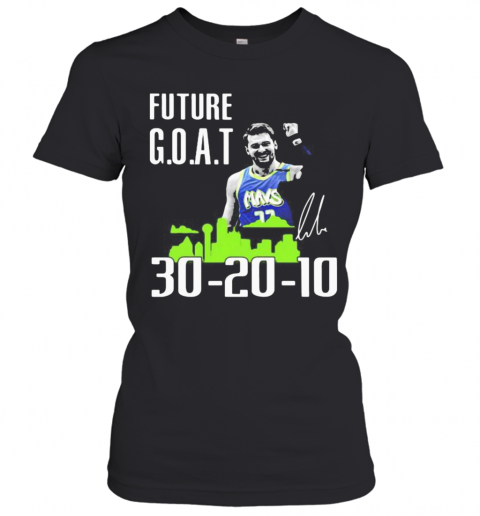 Future Goat Dallas Mavericks Basketball Signature T-Shirt Classic Women's T-shirt