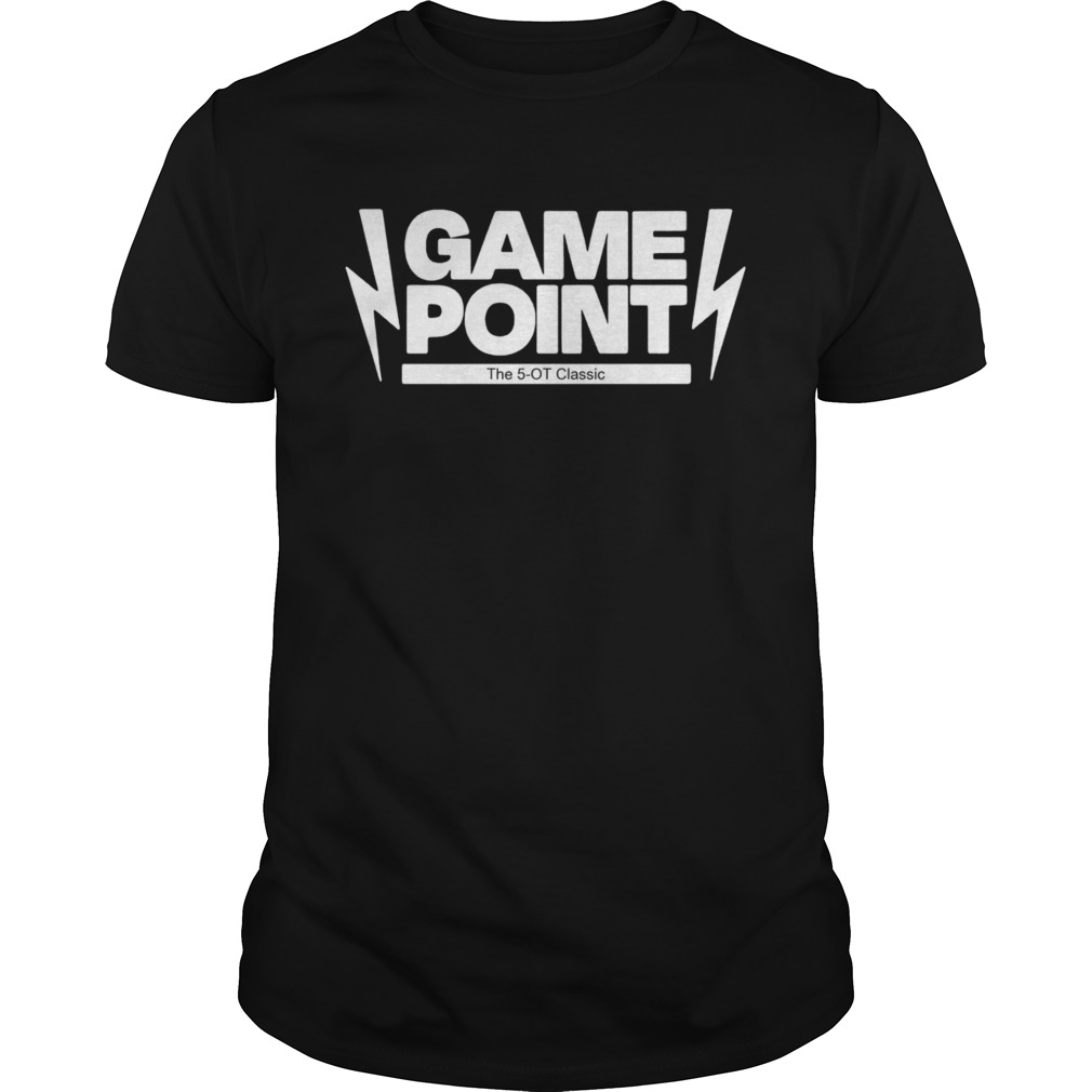 Game Point The 5OT 2020 shirt