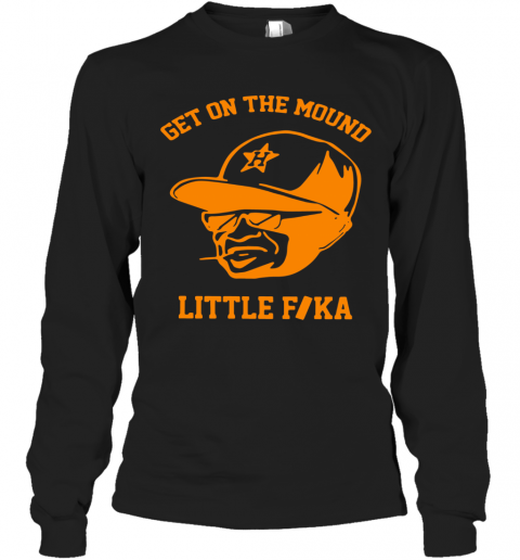 Get On The Mound Little Fika T-Shirt Long Sleeved T-shirt 