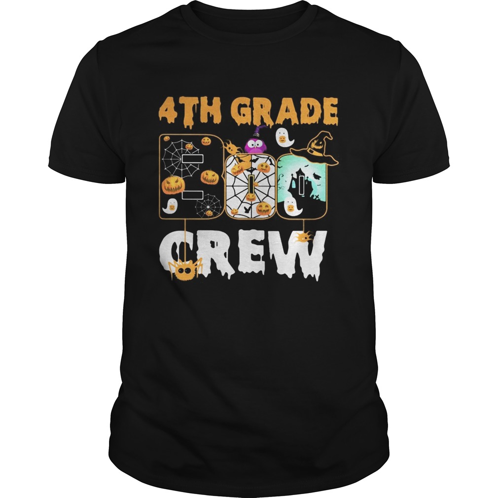 Halloween 4th grade boo crew shirt