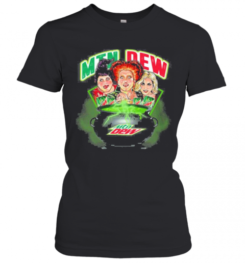 Halloween Hocus Pocus Witch Mountain Dew T-Shirt Classic Women's T-shirt